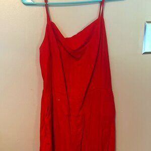 Extra Large Red Romper
